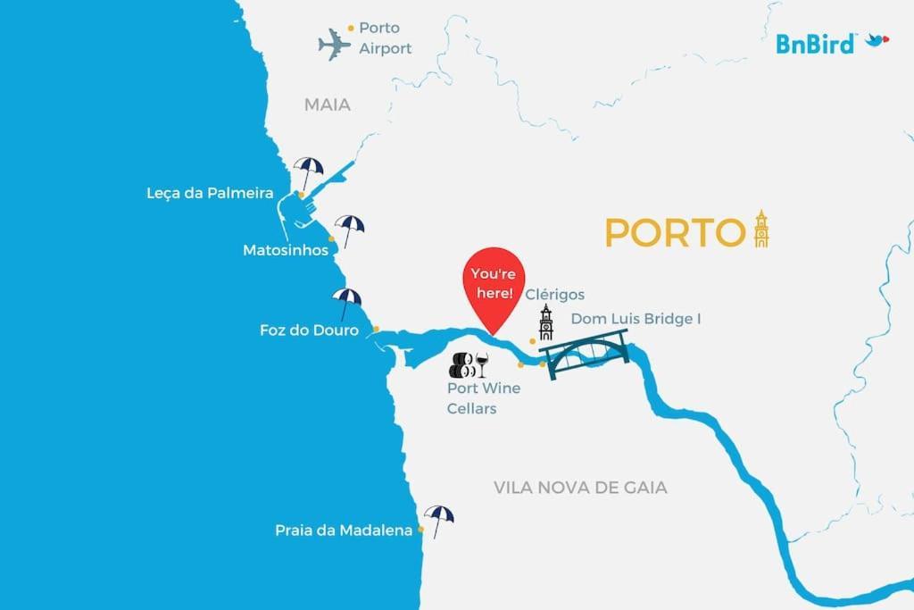 Porto City Holidays By Douro River Exterior foto
